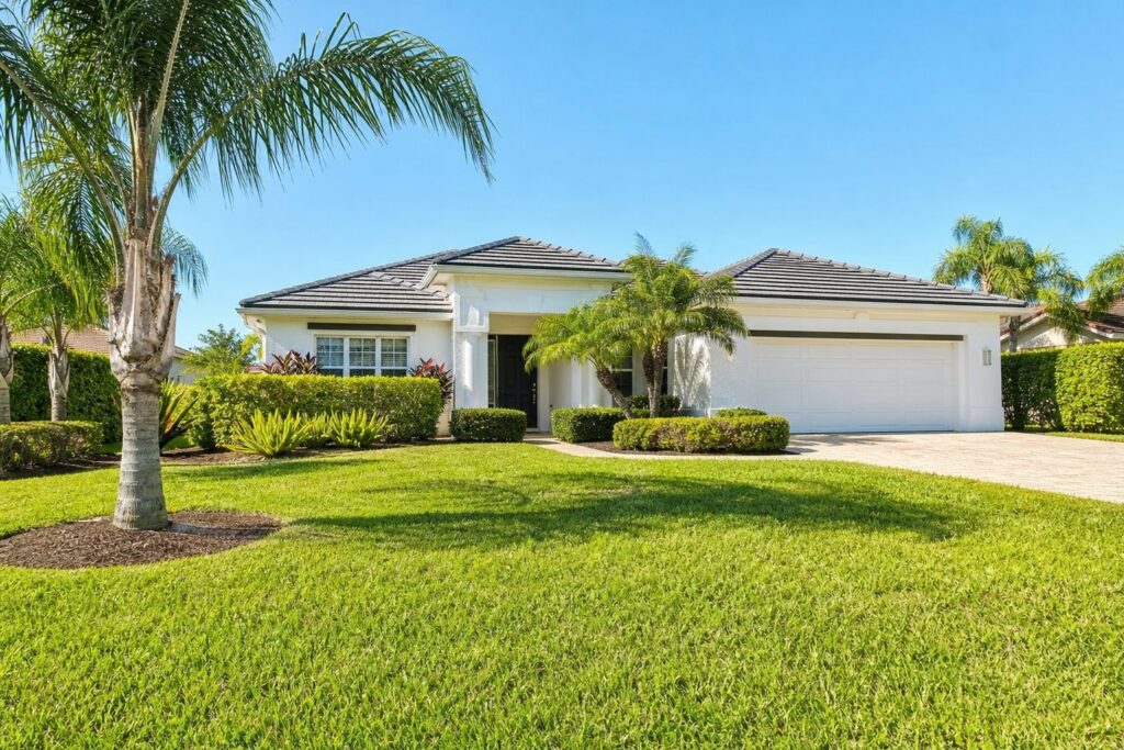 Kendall neighborhood with well-kept homes and quiet residential streets, an established residential neighborhood